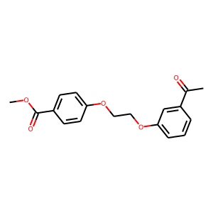 Methyl 4-[2-(3-acetylphenoxy)ethoxy]benzoate
