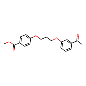 Methyl 4-[3-(3-acetylphenoxy)propoxy]benzoate