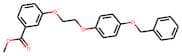Methyl 3-{2-[4-(benzyloxy)phenoxy]ethoxy}benzoate