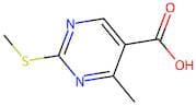 4-Methyl-2-(methylthio)pyrimidine-5-carboxylic acid