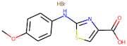 2-[(4-Methoxyphenyl)amino]-1,3-thiazole-4-carboxylic acid hydrobromide