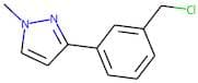 3-[3-(Chloromethyl)phenyl]-1-methyl-1H-pyrazole
