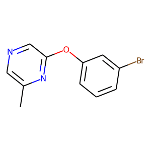2-(3-Bromophenoxy)-6-methylpyrazine