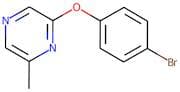 2-(4-Bromophenoxy)-6-methylpyrazine
