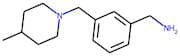 3-[(4-Methylpiperidin-1-yl)methyl]benzylamine