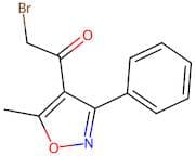 2-Bromo-1-(5-methyl-3-phenyl-1,2-oxazol-4-yl)ethan-1-one