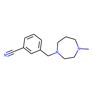 3-[(4-Methylhomopiperazin-1-yl)methyl]benzonitrile