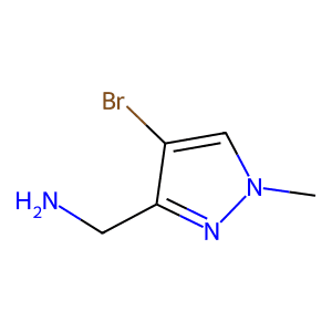 3-(Aminomethyl)-4-bromo-1-methyl-1H-pyrazole