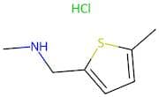 2-Methyl-5-[(methylamino)methyl]thiophene hydrochloride