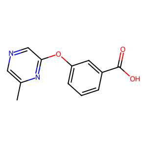3-[(6-Methylpyrazin-2-yl)oxy]benzoic acid