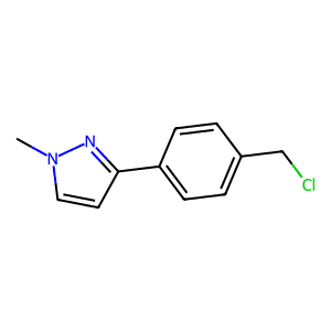 3-[4-(Chloromethyl)phenyl]-1-methyl-1H-pyrazole