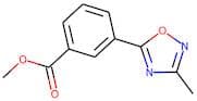 Methyl 3-(3-methyl-1,2,4-oxadiazol-5-yl)benzoate 97%