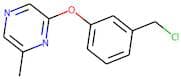 2-[3-(Chloromethyl)phenoxy]-6-methylpyrazine