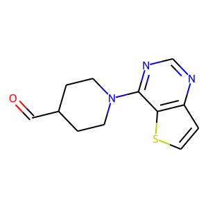 1-(Thieno[3,2-d]pyrimidin-4-yl)piperidine-4-carboxaldehyde