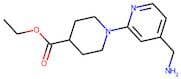 Ethyl 1-[4-(aminomethyl)pyridin-2-yl]piperidine-4-carboxylate