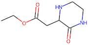 Ethyl 3-oxopiperazin-2-ylacetate