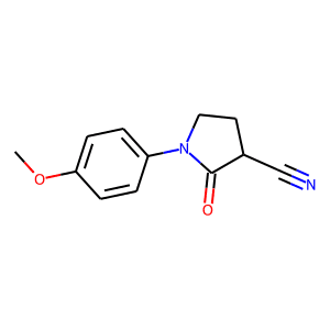 1-(4-Methoxyphenyl)-2-oxopyrrolidine-3-carbonitrile