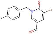 5-Bromo-1,6-dihydro-1-(4-methylbenzyl)-6-oxopyridine-3-carboxaldehyde