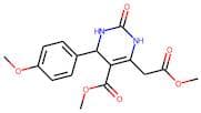 Methyl 6-(2-methoxy-2-oxoethyl)-4-(4-methoxyphenyl)-2-oxo-1,2,3,4-tetrahydropyrimidine-5-carboxyla…