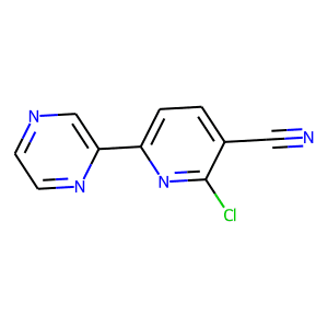 2-Chloro-6-(pyrazin-2-yl)nicotinonitrile