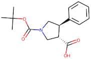 1-[(tert-Butyl)oxycarbonyl]-4-phenylpyrrolidine-3-carboxylic acid