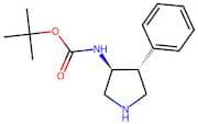 trans-3-Amino-4-phenylpyrrolidine, 3-BOC protected