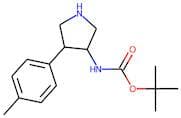 3-Amino-4-(4-methylphenyl)pyrrolidine, 3-BOC protected
