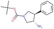 trans-3-Amino-4-phenylpyrrolidine, N1-BOC protected
