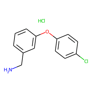 [3-(4-Chlorophenoxy)phenyl]methylamine hydrochloride