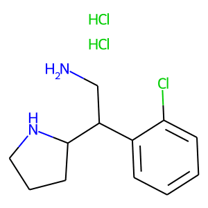 2-(2-chlorophenyl)-2-pyrrolidinylethylamine dihydrochloride