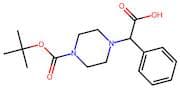 2-Piperazin-1-yl-2-phenylacetic acid, N4-BOC protected