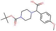 2-{4-[(tert-Butyl)oxycarbonyl]piperazinyl}-2-(4-methoxyphenyl)acetic acid