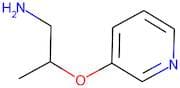 2-(Pyridin-3-yloxy)propylamine