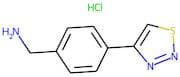 [4-(1,2,3-Thiadiazol-4-yl)phenyl]methylamine hydrochloride