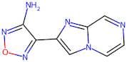 3-Amino-4-(imidazo[1,2-a]pyrazin-2-yl)-1,2,5-oxadiazole