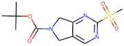 5,7-Dihydro-2-(methylsulphonyl)-6H-pyrrolo[3,4-d]pyrimidine, N6-BOC protected