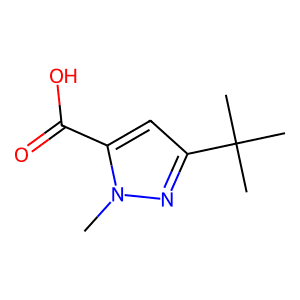 3-(tert-Butyl)-1-methyl-1H-pyrazole-5-carboxylic acid
