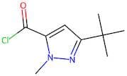 3-(tert-Butyl)-1-methyl-1H-pyrazole-5-carbonyl chloride