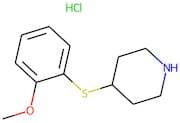 4-(2-Methoxyphenylsulphanyl)piperidine hydrochloride