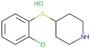 4-(2-Chlorophenylsulphanyl)piperidine hydrochloride