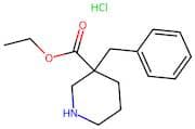 Ethyl 3-benzylpiperidine-3-carboxylate hydrochloride