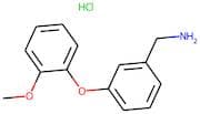 3-(2-methoxyphenoxy)benzylamine hydrochloride