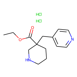 3-pyridin-4-ylmethylpiperidine-3-ethylcarboxylate dihydrochloride