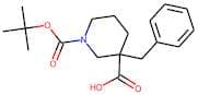 1-[(tert-butyl)oxycarbonyl]-3-benzylpiperidine-3-carboxylic acid