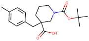 1-[(tert-Butyl)oxycarbonyl]-3-(4-methylbenzyl)piperidine-3-carboxylic acid