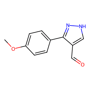 3-(4-Methoxyphenyl)pyrazole-4-carboxaldehyde