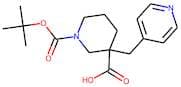 1-[(tert-Butyl)oxycarbonyl]-3-Pyridin-4-ylmethylpiperidine-3-carboxylic acid