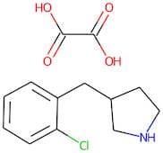 3-(2-chlorobenzyl)pyrrolidine oxalate