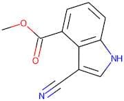 Methyl 3-cyano-1H-indole-4-carboxylate