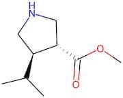 Methyl trans-4-isopropylpyrrolidine-3-carboxylate